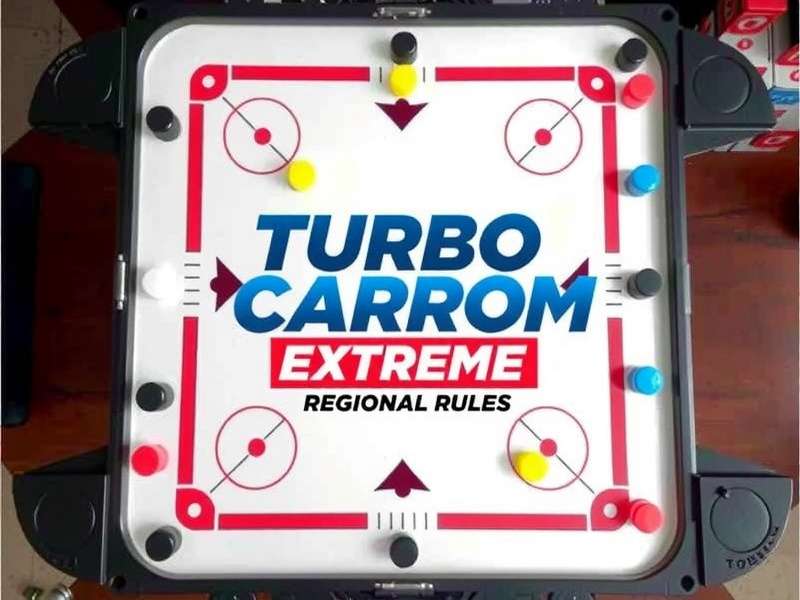 Play by Your Local Rules in Turbo Carrom Extreme Turbo Carrom Extreme Regional Rules