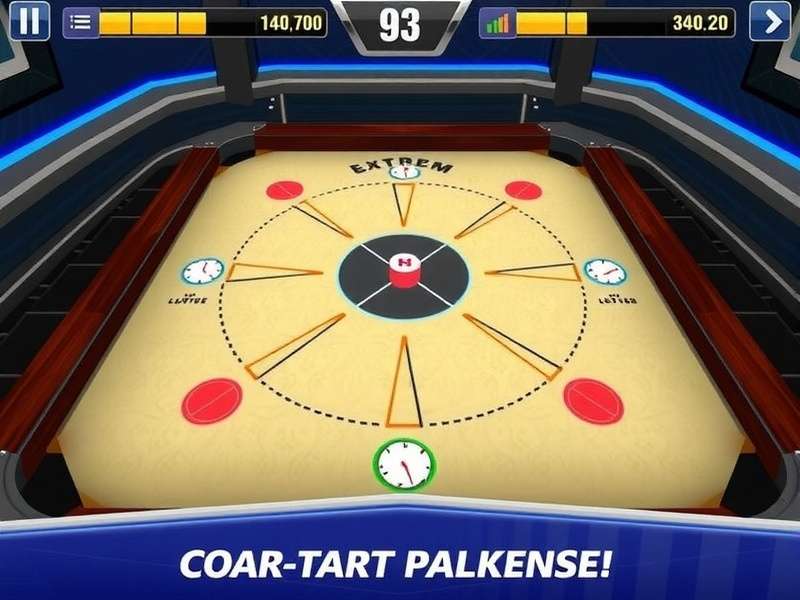 Realistic Gameplay in Turbo Carrom Extreme Turbo Carrom Extreme Gameplay Screenshot